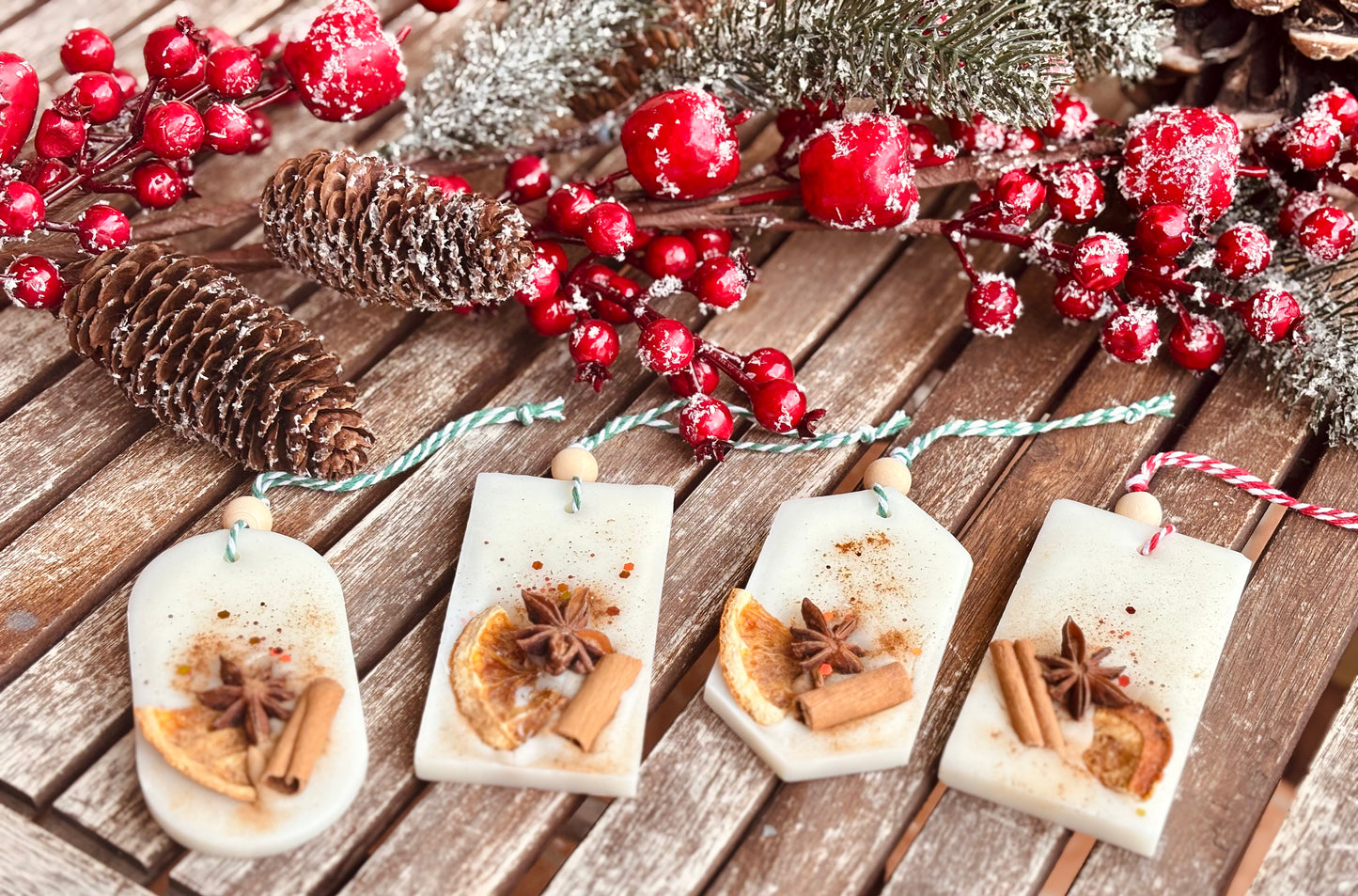 4 TART AROMATICHE DA APPENDERE