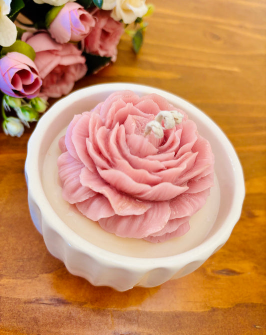 CANDELA PEONIA ROSA